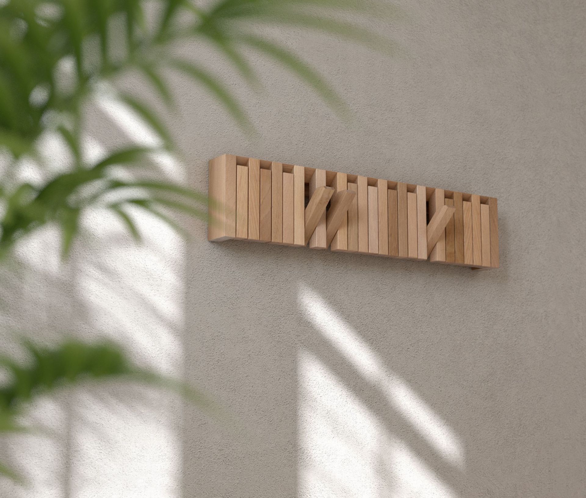 XYLO Wall coat rack PER USE